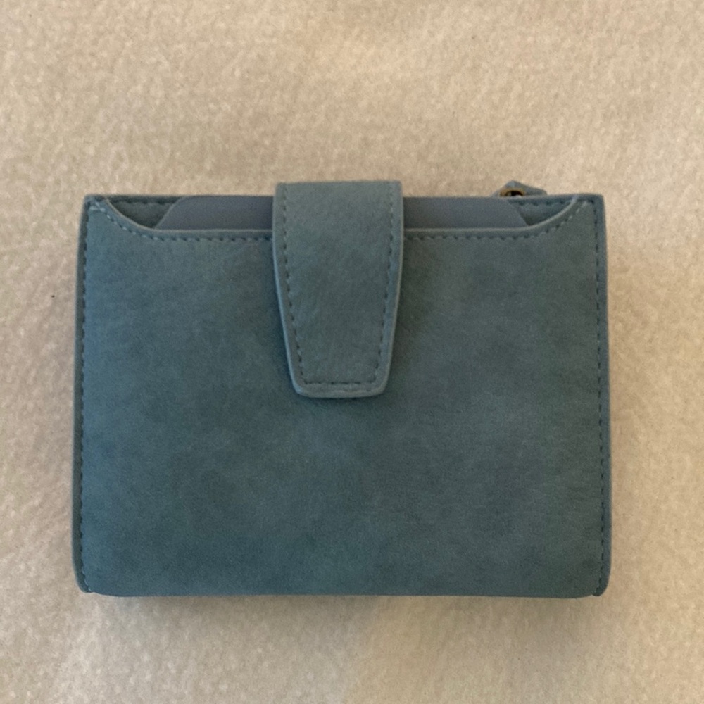 RFID blocking, Blue Women's Wallet